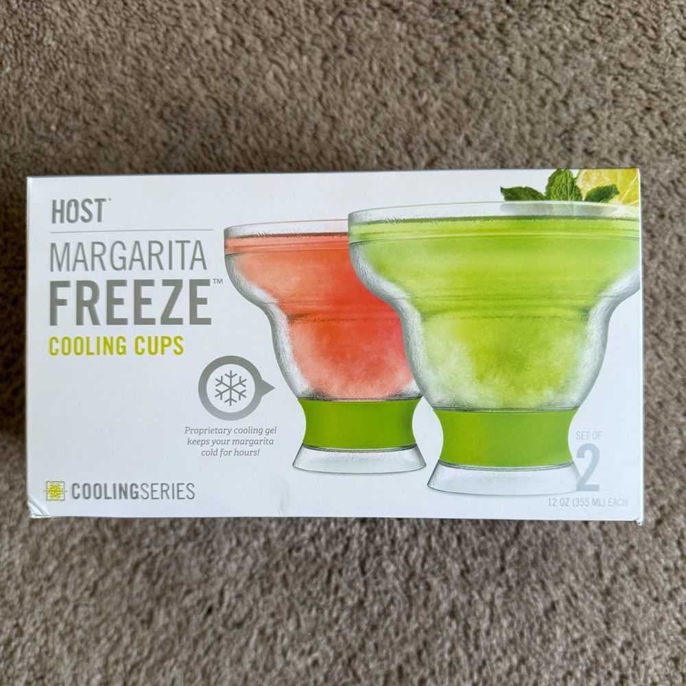 Host Margarita Freeze Cooling Cups
